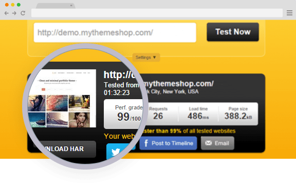 mythemeshop speed test